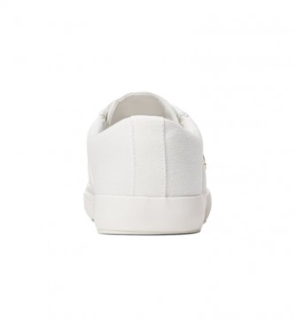 Polo Ralph Lauren Janson white slippers