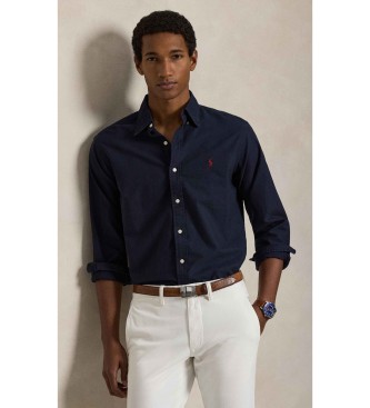 Polo Ralph Lauren Chemise slim en oxford teint�e marine