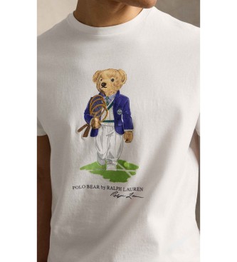 Polo Ralph Lauren Wimbledon T-shirt with white Polo Bear