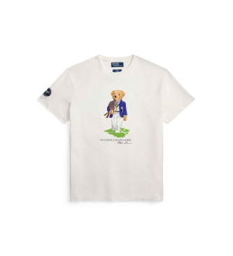 Polo Ralph Lauren Wimbledon T-shirt with white Polo Bear