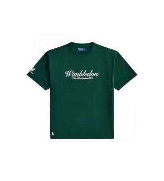 Polo Ralph Lauren Wimbledon T-Shirt mit Grafik Big Fit grün
