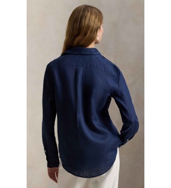 Polo Ralph Lauren Chemise en lin Classic Fit marine