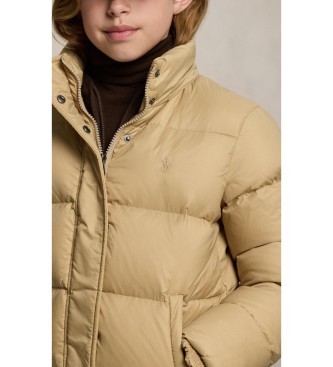 Polo Ralph Lauren Abrigo Down Acolchado kaki