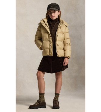 Polo Ralph Lauren Abrigo Down Acolchado kaki