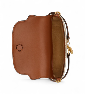 Lauren Ralph Lauren Blaike petit sac transversal en toile marron