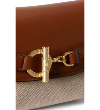 Lauren Ralph Lauren Blaike petit sac transversal en toile marron