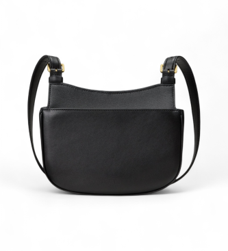 Lauren Ralph Lauren Marcy medium crossbody-v�ska i l�der svart