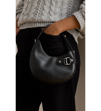 Lauren Ralph Lauren Tasha petit sac à bandoulière en cuir noir