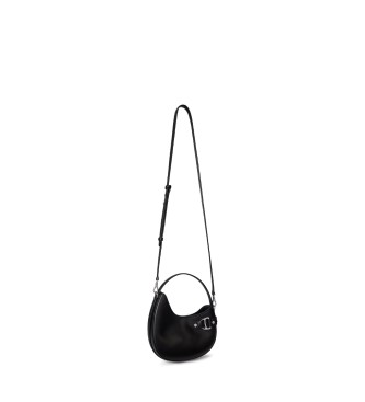 Lauren Ralph Lauren Tasha petit sac à bandoulière en cuir noir