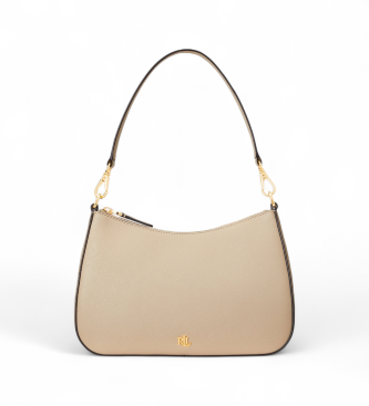 Lauren Ralph Lauren Saco m�dio transversal Danni em pele taupe