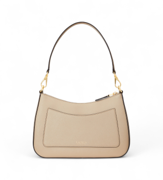Lauren Ralph Lauren Saco m�dio transversal Danni em pele taupe