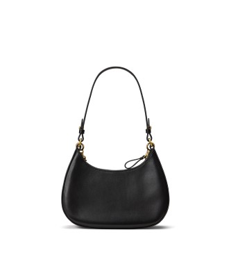 Lauren Ralph Lauren Sac à bandoulière moyen en cuir Marcy noir