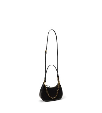 Lauren Ralph Lauren Sac à bandoulière moyen en cuir Marcy noir
