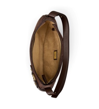 Lauren Ralph Lauren Borsa a tracolla grande Tasha in pelle scamosciata marrone