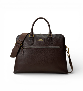 Polo Ralph Lauren Rejsetaske i brunt kernel�der