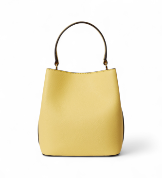 Lauren Ralph Lauren Bolso saco Reese peque�o de piel cruzada amarillo