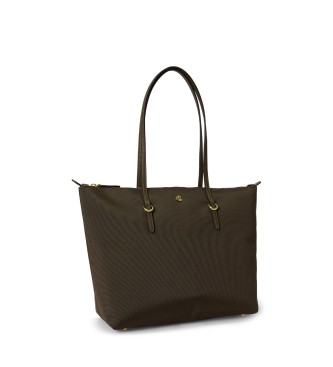 Lauren Ralph Lauren Sac fourre-tout moyen Keaton en nylon vert