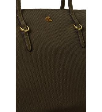 Lauren Ralph Lauren Sac fourre-tout moyen Keaton en nylon vert