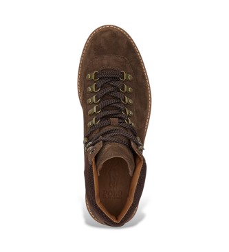 Polo Ralph Lauren Alpine bruine suède wandelschoenen