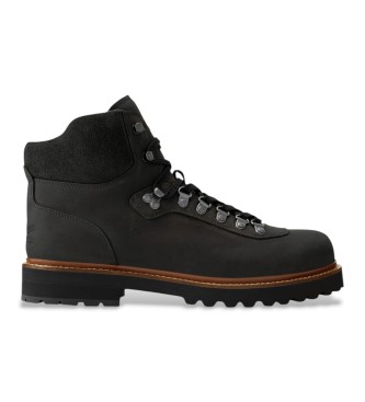 Polo Ralph Lauren Zwarte leren Alpine bergschoenen