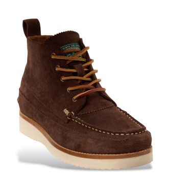 Polo Ralph Lauren Brown suede Ranger work boots