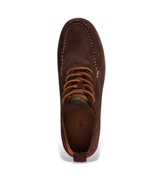 Polo Ralph Lauren Brown suede Ranger work boots