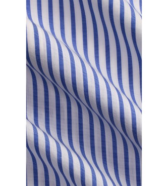 Polo Ralph Lauren Chemise en popeline � rayures bleues Custom Fit