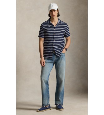 Polo Ralph Lauren Chemise et pointelle en tricot � rayures marines