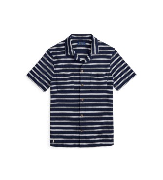 Polo Ralph Lauren Chemise et pointelle en tricot � rayures marines