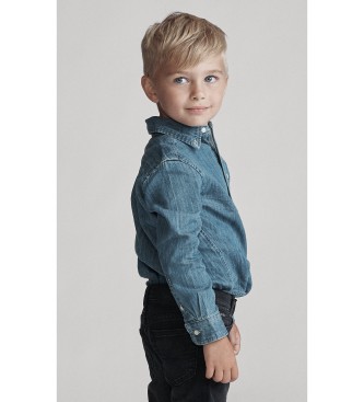 Polo Ralph Lauren Camisa de tela vaquera de algod�n