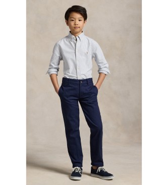 Polo Ralph Lauren Bl� Oxford-skjorte