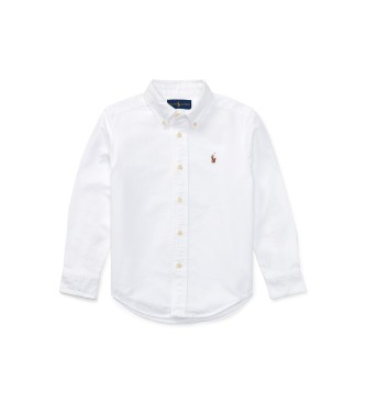 Polo Ralph Lauren Camisa Oxford icónica blanco