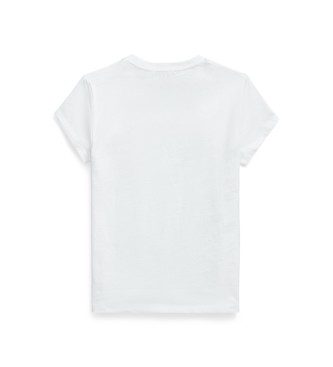 Polo Ralph Lauren White V-neck T-shirt