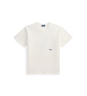 Polo Ralph Lauren T-shirt de algod�o com Big Pony branco