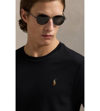 Polo Ralph Lauren Custom Slim Fit cotton t-shirt black