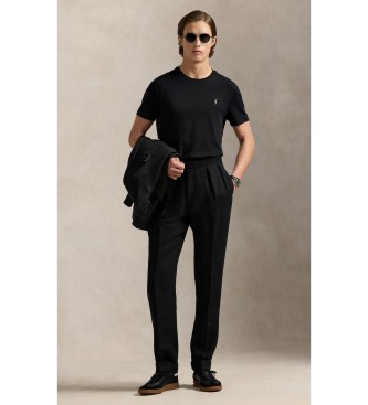 Polo Ralph Lauren Custom Slim Fit cotton t-shirt black