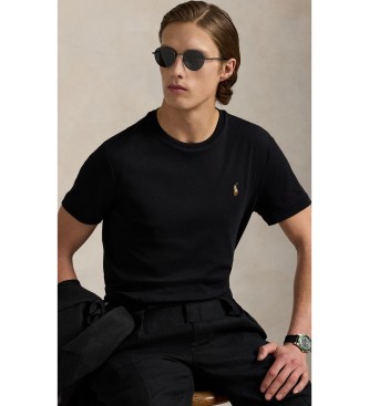 Polo Ralph Lauren Custom Slim Fit cotton t-shirt black