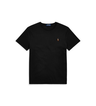 Polo Ralph Lauren Custom Slim Fit cotton t-shirt black