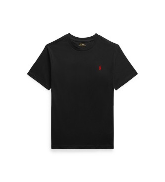 Polo Ralph Lauren Schwarzes Baumwoll-T-Shirt