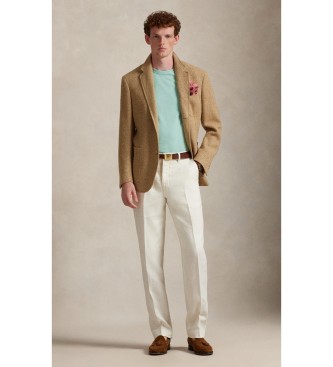 Polo Ralph Lauren T-shirt z dzianiny Slim Fit w kolorze zielonym