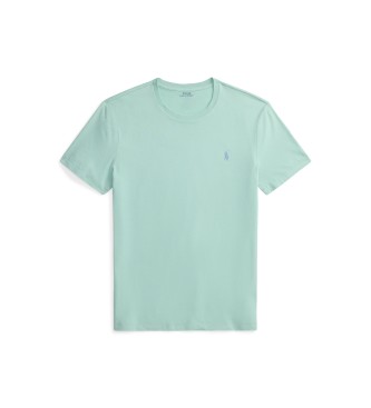 Polo Ralph Lauren T-shirt z dzianiny Slim Fit w kolorze zielonym