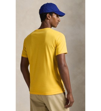 Polo Ralph Lauren Custom Slim Fit Knit T-shirt yellow