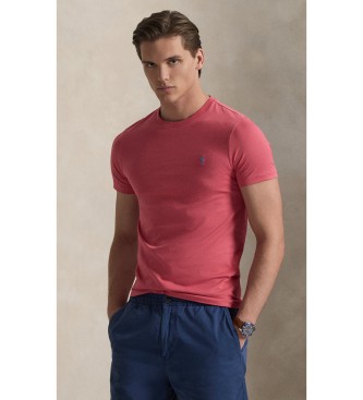 Polo Ralph Lauren Custom Slim Fit Knit T-shirt red