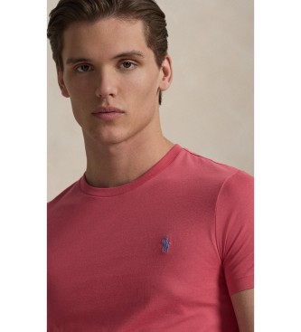 Polo Ralph Lauren Custom Slim Fit Knit T-shirt red