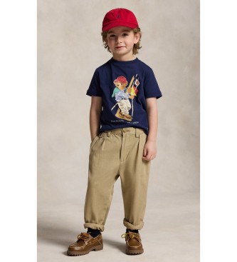 Polo Ralph Lauren Jersey T-shirt met navy berenpolo