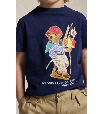 Polo Ralph Lauren Jersey T-shirt met navy berenpolo