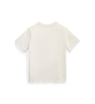 Polo Ralph Lauren Gebreid Jersey T-shirt met witte Polo Bear