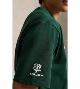 Polo Ralph Lauren Wimbledon T-shirt met grote grafische pasvorm