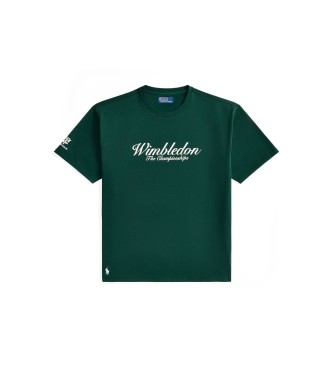 Polo Ralph Lauren Wimbledon T-shirt met grote grafische pasvorm