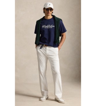 Polo Ralph Lauren Wimbledon T-shirt met grote grafische pasvorm